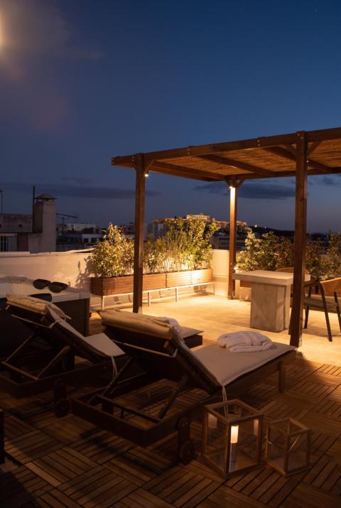 Private Rooftop - Acropolis view - Jacuzzi - Metro