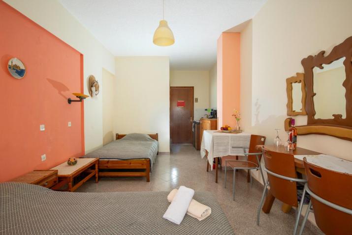 Cozy Archangelos apartments with private parking