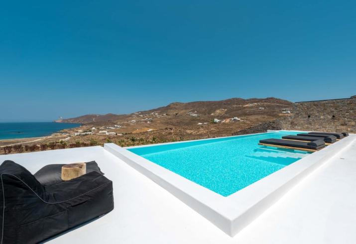 Wonderful Mykonos Villa | Villa Rohfa | 5 Bedrooms | Unique Aegean Sea Views | Private Infinity Pool | Ftelia beach