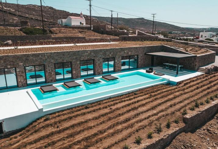 Wonderful Mykonos Villa | Villa Rohfa | 5 Bedrooms | Unique Aegean Sea Views | Private Infinity Pool | Ftelia beach