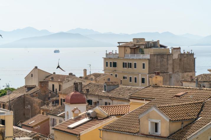 Corfu Panoramic View All The City