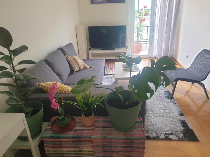Lavender-Ryan spacious apartment for live and work in heart of Athens