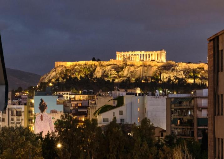 Acropolis view Penthouse46 Jacuzzi Quality living