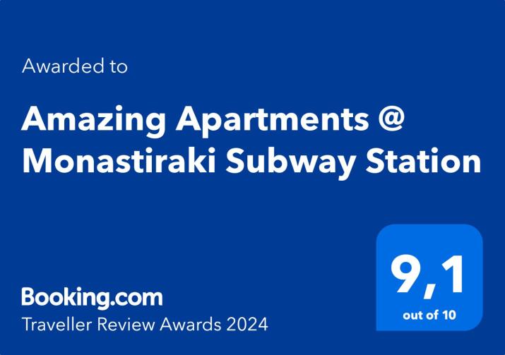 Amazing Apartments @ Monastiraki Subway Station