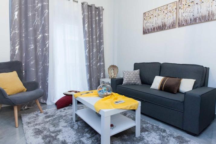Ano Kipseli Athens Gem 1 Bd Apt for 4 people