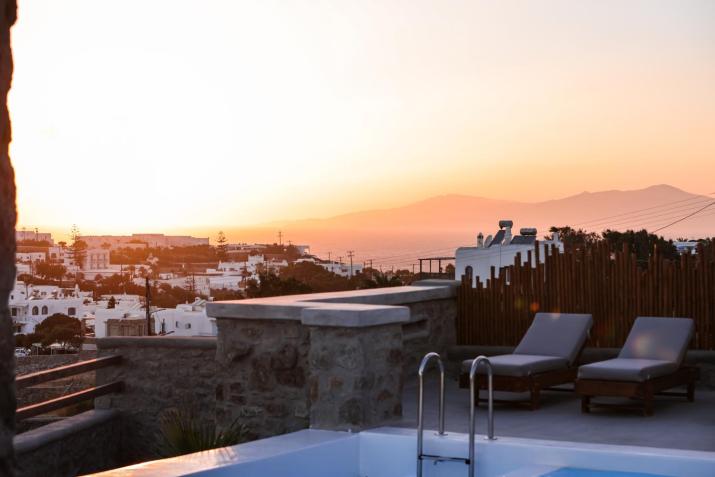 The George Villas with Private Pool, close to Mykonos Town - Chora