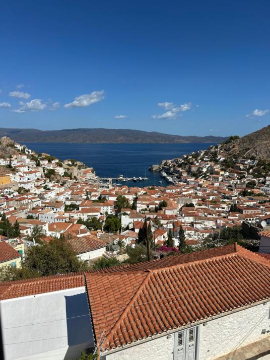 The home overlooking the harbor