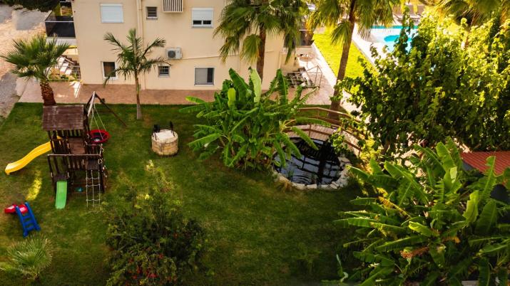 Martimi Apartments - 200M from Drapanias Beach - Pool - Hot Tub - Sauna - BBQ