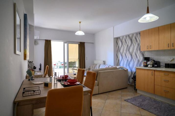 Premium Athenian District Urban 1 bedroom flat A