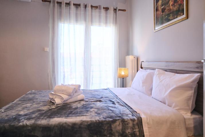 City Center 2-BR Apartment in Mytilene