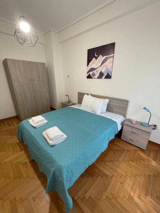 WSD Athens Cozy 2BD Apt with City View Balcony Near Attiki Merto