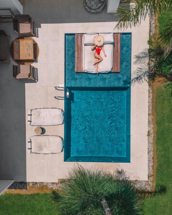 TAF Villas Beach Resort with Tesla