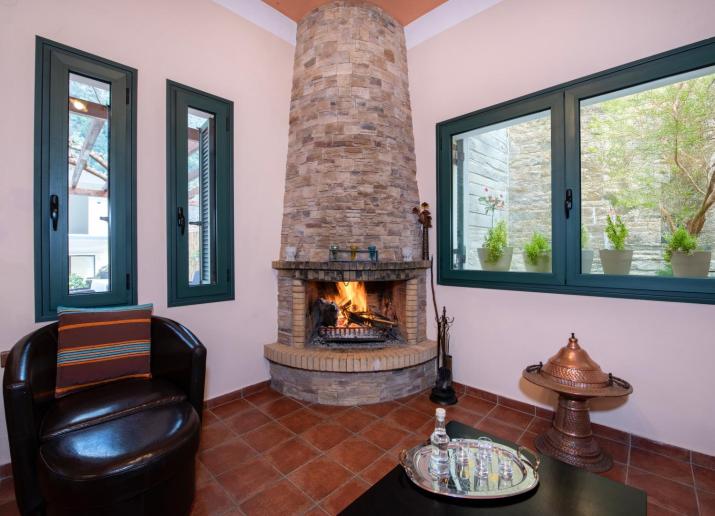 Jacuzzi Villa Nena - Chania Traditional Cottage