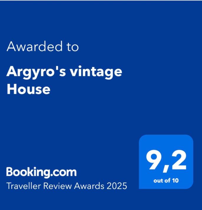 Argyro's vintage House