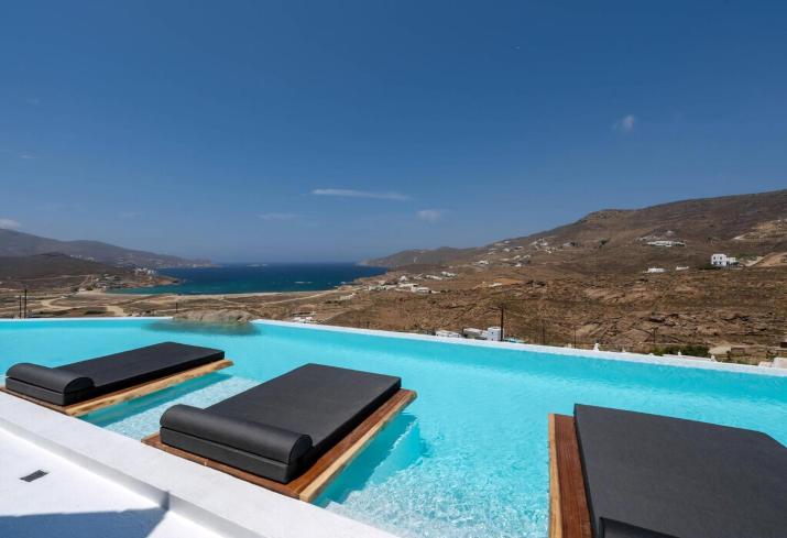 Extraordinary Mykonos Villa Villa Shifu 6 Bedrooms Unique Aegean Sea View