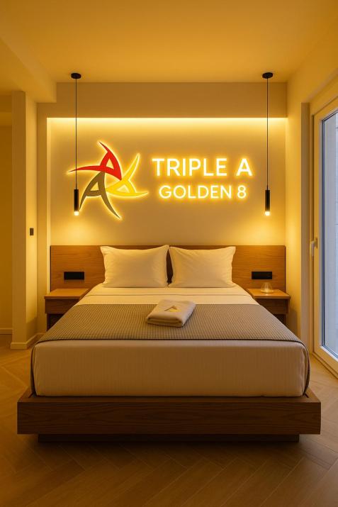 Triple A - Golden Eight - On Aiolou Downtown - FREE Parking!