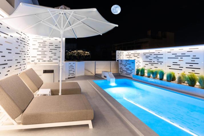 Ma Maison No5, Private Heated Pool, Acropolis View