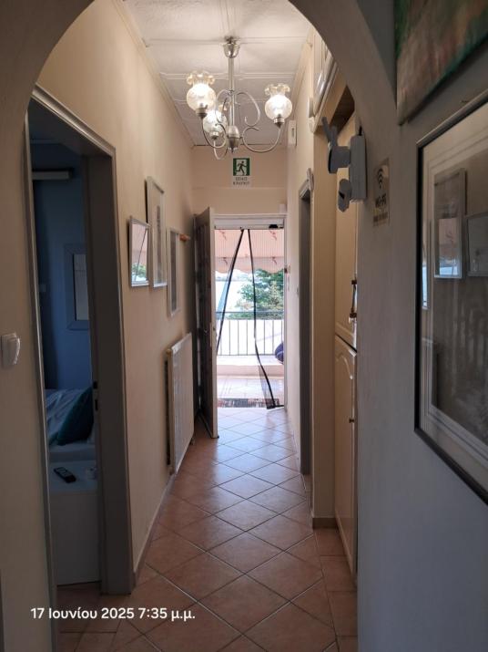 Top floor on villa, 3' from center, by the sea! Host is Efi Kwsta