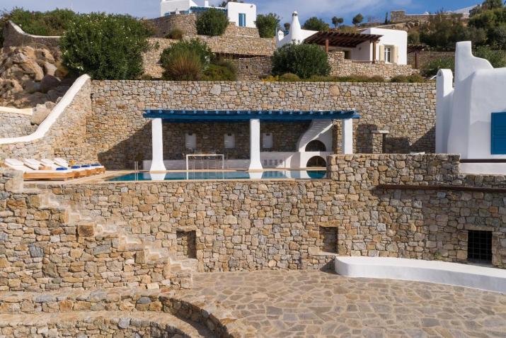 Excellent Mykonos Villa Villa Psarrou Gamma 3 Bedrooms Stunning Sea Views Psarrou