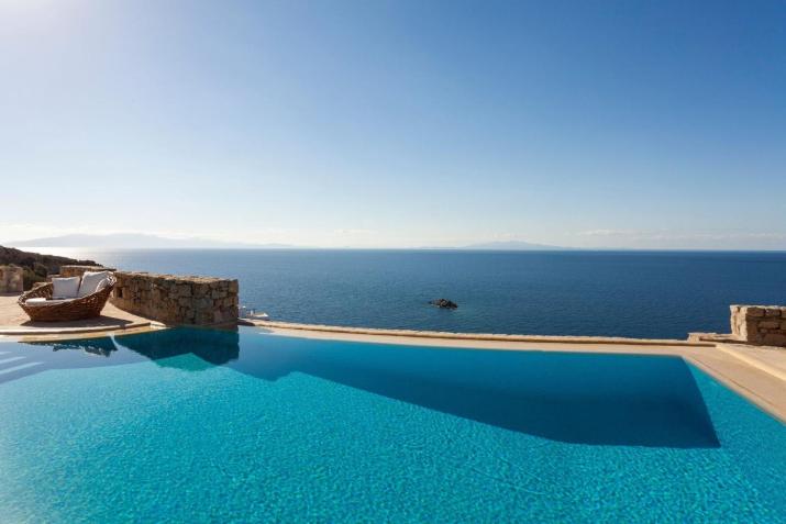 Excellent Mykonos Villa Villa Psarrou Gamma 3 Bedrooms Stunning Sea Views Psarrou