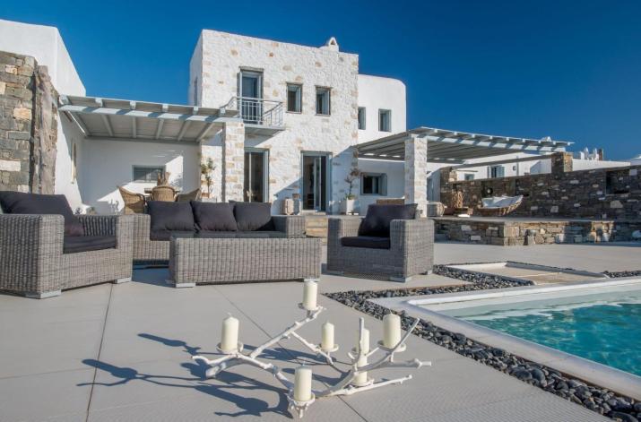 Luxury Paros Villa Superior Villa Private Pool Stunning Interior
