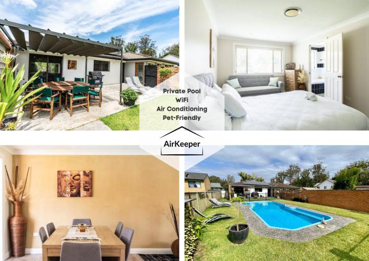 Pet-Friendly Coastal Home with Pool, Wyongah NSW