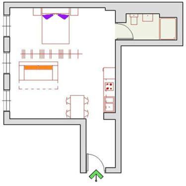 Nice studio in Friedrichschain area — забронировать отель в Берлине