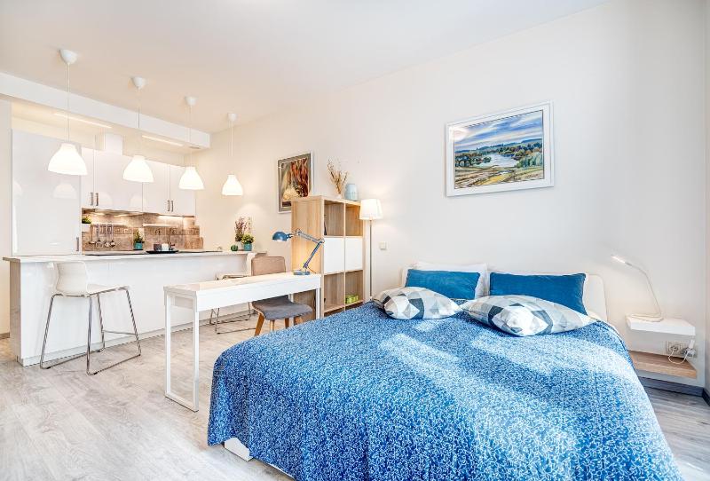 HaPPy INN Studio Historic center, Self check-in, AC, Parking in the undergrnd Garage, — забронировать отель в Вильнюсе