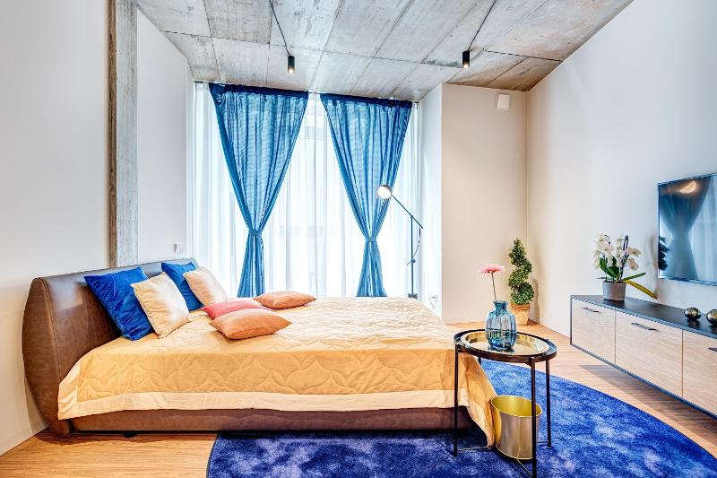 HaPPy Inn GOLD Studio, self check-in, Parking in the underground garage — отель с удобствами в Вильнюсе