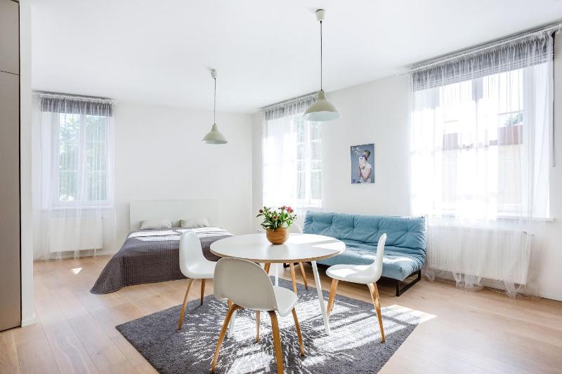 Bright & Cozy Studio In Old Town — отель с удобным расположением в Вильнюсе