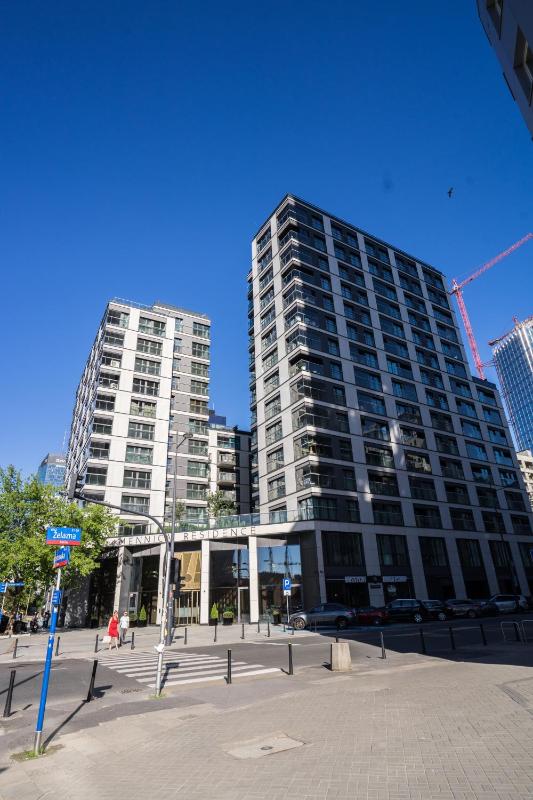 VipWarsawApartments Amethyst Diamond Sapphire Mennica Residence — отель с удобствами в Варшаве