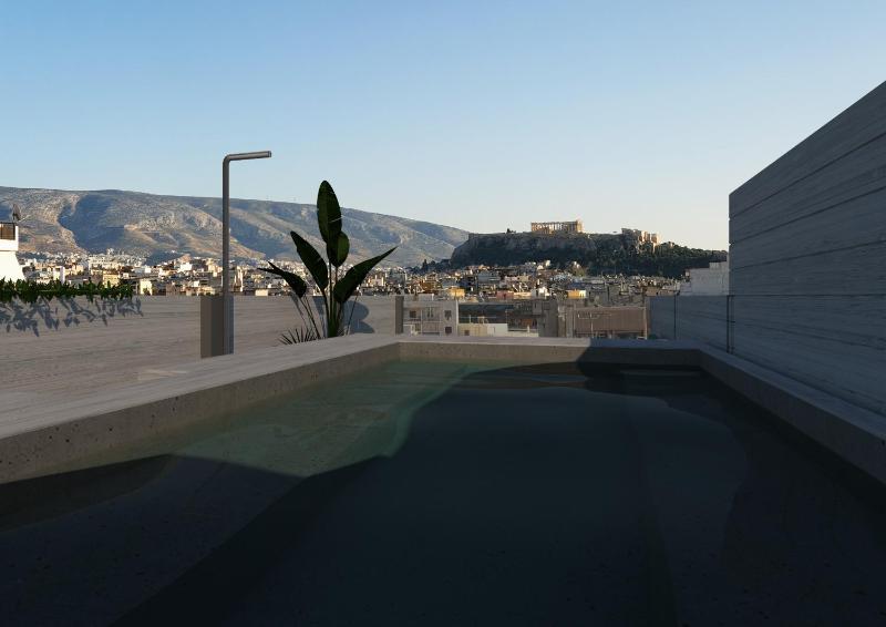 "AcroPool" Penthouse with Private Pool & Acropolis View — отель с удобным расположением в Афины