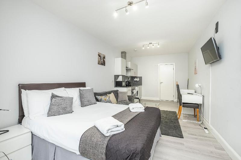 Securematics Kings Studio Apartments — отель с удобствами в Лондоне