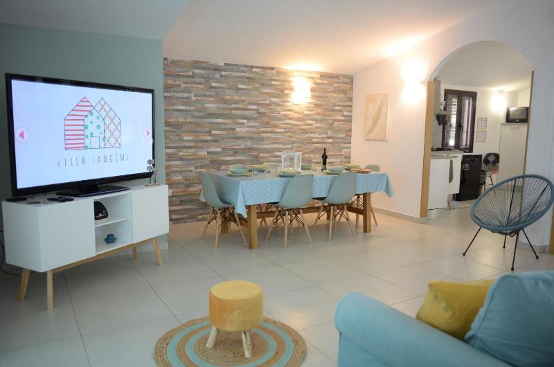 Villa Sangemi ad Àrbatax - Oasi relax con WiFi