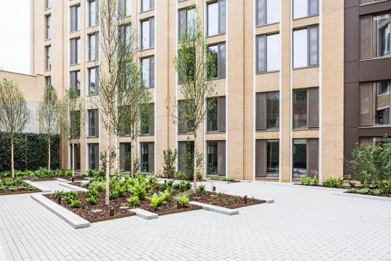 Contemporary Studios at Chapter White City in London — отель с удобствами в Лондоне