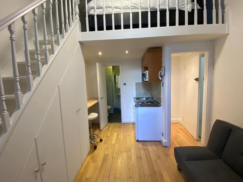 F5- Mezzanine Studio fits 3 Near Paddington — отель с удобствами в Лондоне