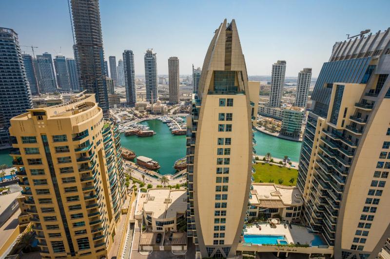 JBR, 2-bedroom, next to beach, full marina view — забронировать отель в Дубае