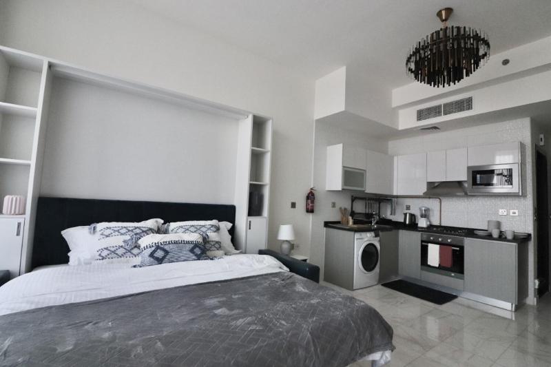 Brand New Studio Apartment with Balcony — отель в Дубае, Объединенные Арабские Эмираты