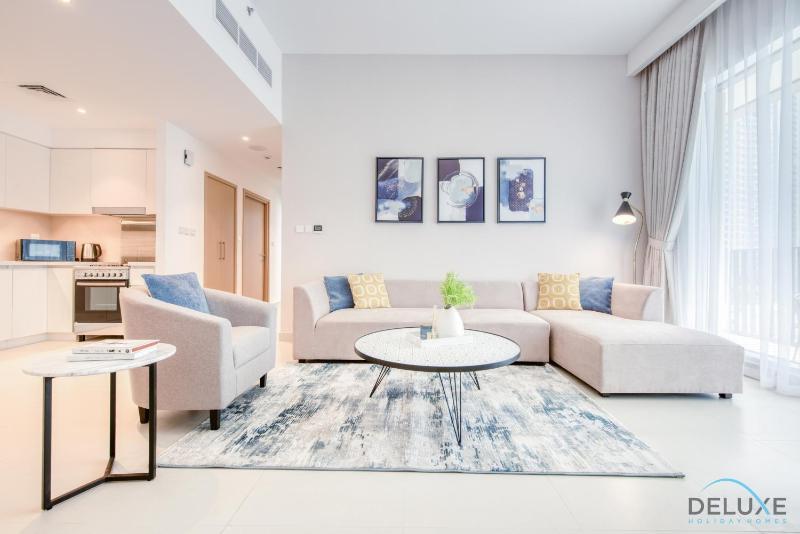 Alluring 2BR at Creek Horizon Tower 2 Dubai Creek Harbour — комфортный отель в Дубае