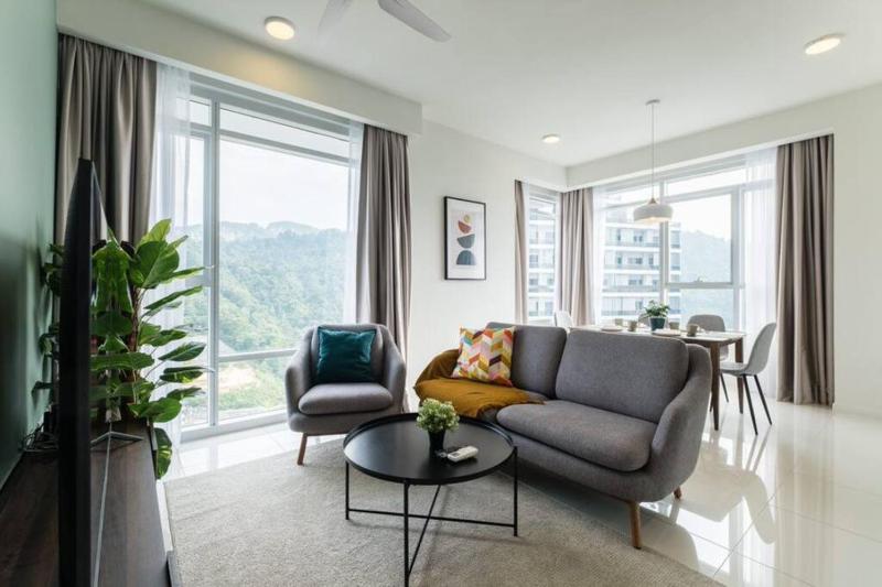 Mountain View 2 room KL East Mall 4pax NEW — комфортный отель в Куала-Лумпуре