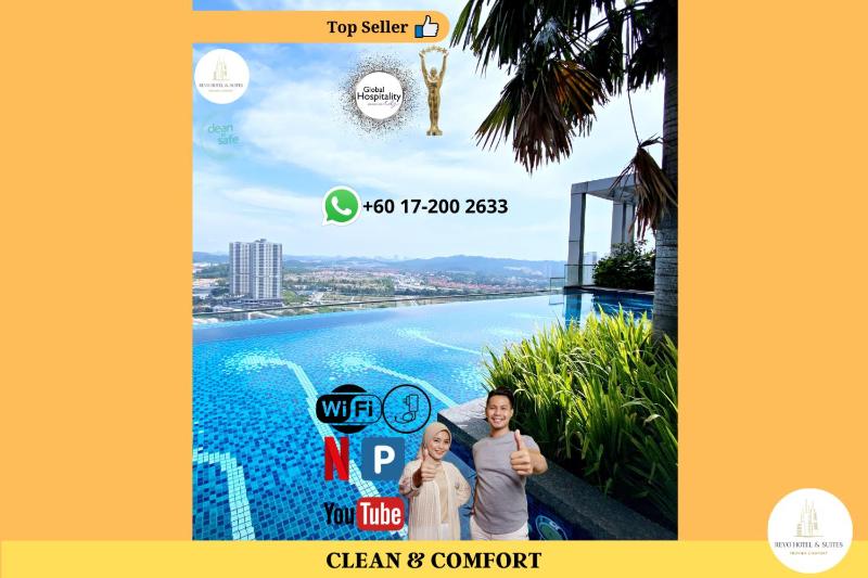 Revo Hotel & Suites Kuala Lumpur Bukit Jalil by The Cynefin — отель с удобствами в Куала-Лумпуре