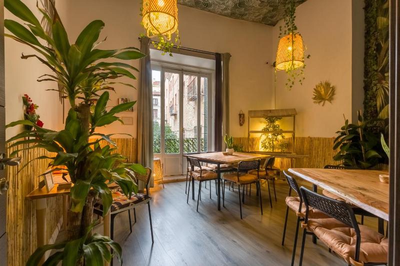 Social - kitchen home - apartment Madrid — отель с удобствами в Мадриде