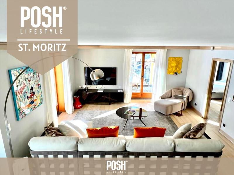 LUSSUOSO APPARTAMENTO AL CENTRO DI ST. MORITZ — комфортный отель в Санкт-Морице