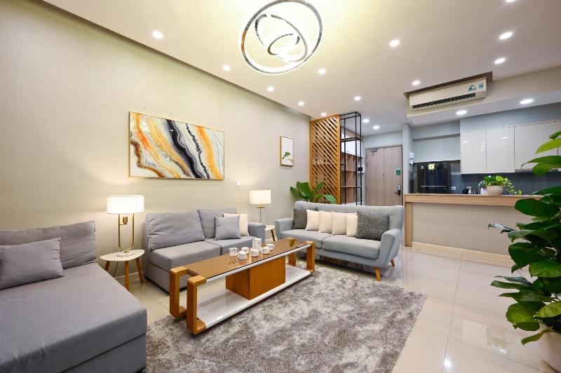 Estella Heights Saigon City View 2BR Apartment & Pool, Ho Chi Minh City — комфортный отель в Хошимине