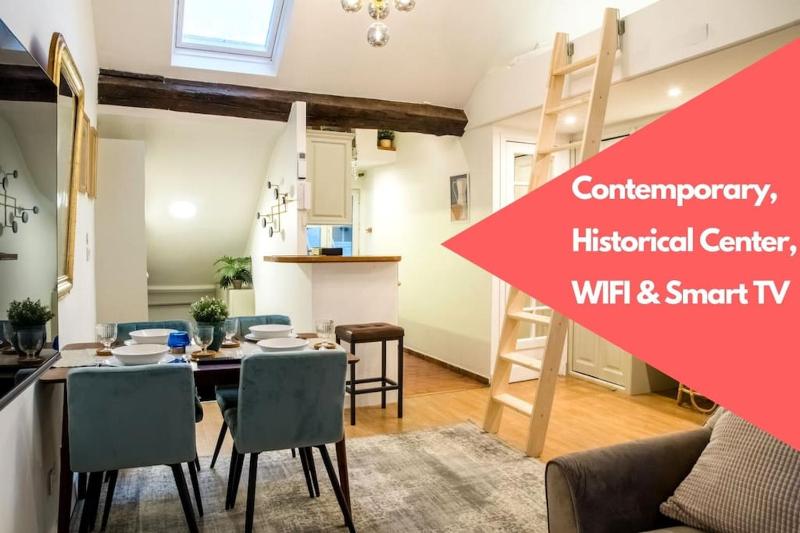 Spacious studio in Paris Hyper Center - Smart TV & WIFI - 4P — забронировать отель в Париже
