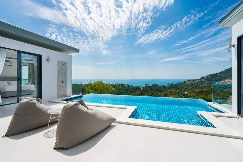 [Apple]3 Bedrooms Amazing Seaview Luxury Villa — отель с удобствами в Кохе