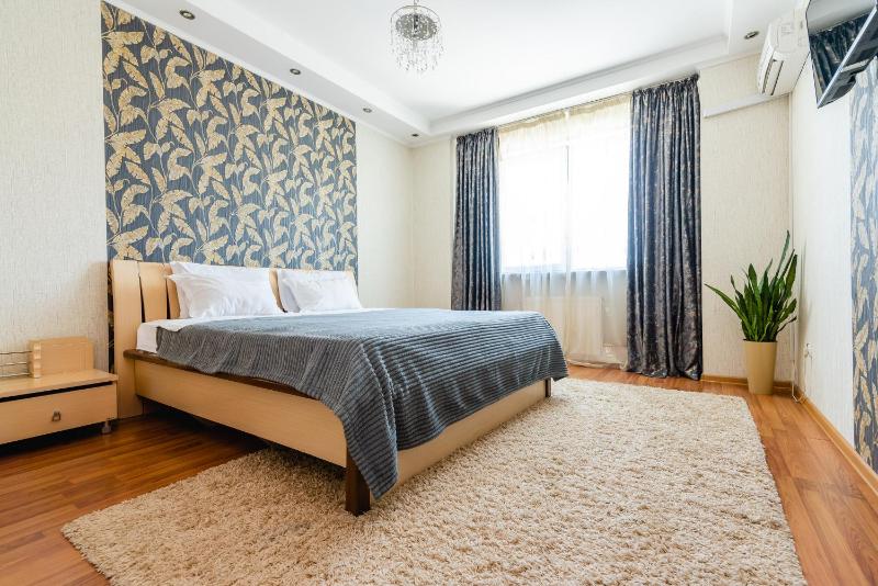 Apartamenty v Mega Towers Almaty s sikarnym vidom na gory — отель с удобным расположением в Алматы