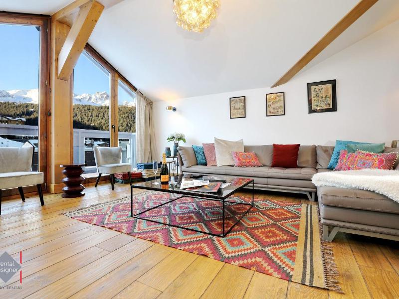 Penthouse chic a Courchevel Moriond avec acces skis aux pieds et parking prive - FR-1-664-6 — отель с удобствами в Куршевеле