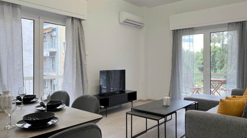 Aggelon Elegance 73sqm apt in Athens — забронировать отель в Афины