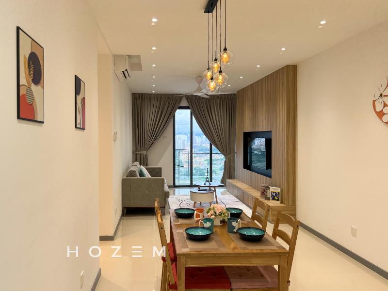 Cozy KLCC View 3BR Near Desa Park & Mont Kiara — комфортный отель в Куала-Лумпуре